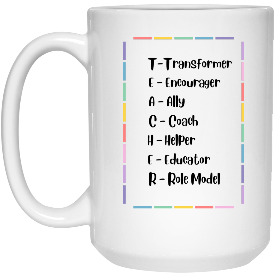 Teacher White Mug