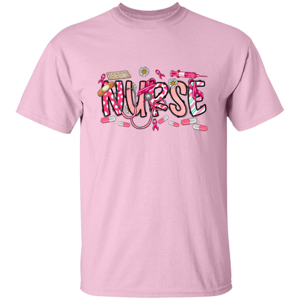 Nurse Breast Cancer T-Shirt