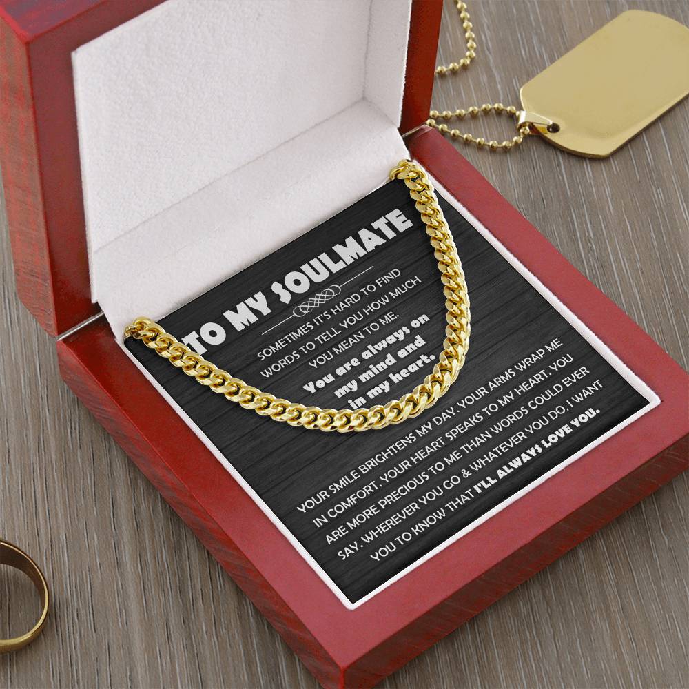 Hard To Find Soulmate | Mens Necklace