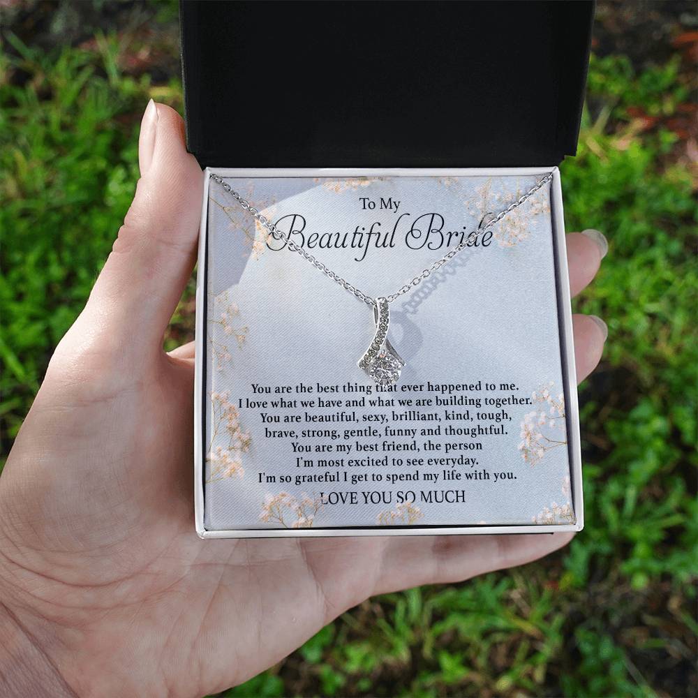 To My Beautiful Bride