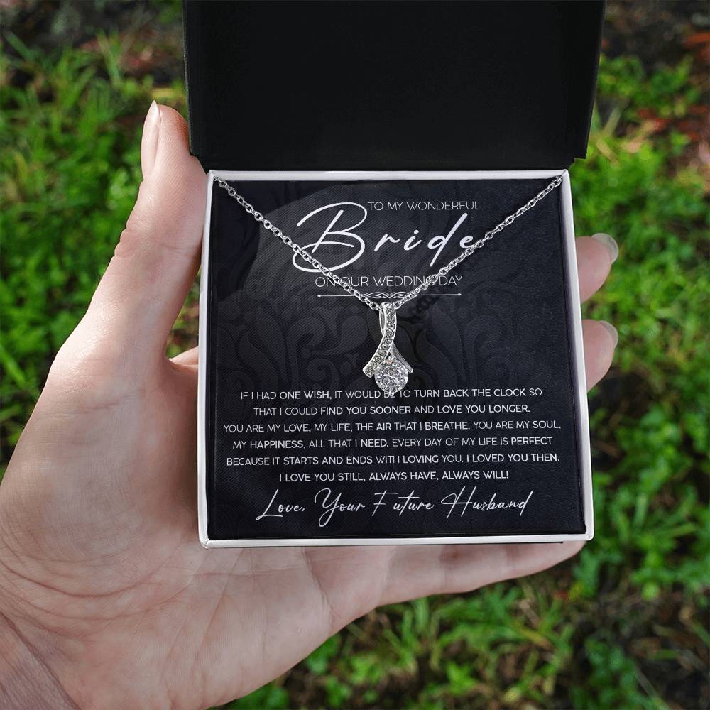 To My Wonderful Bride