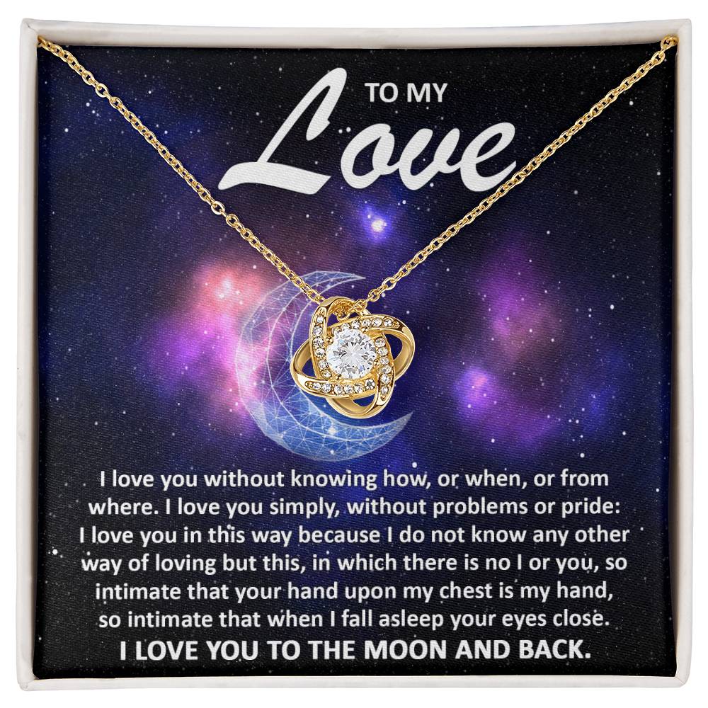 My Love I Love You | Love Knot