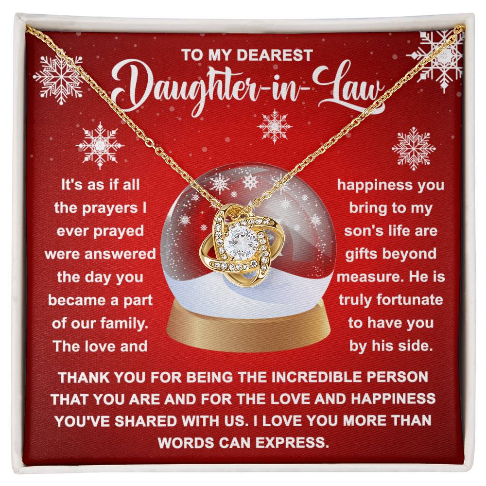 Daughter In Law Incredible Person | Love Knot