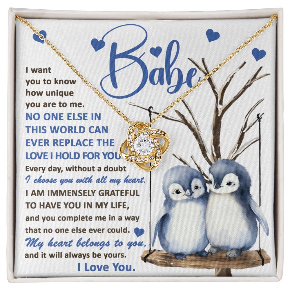 Babe Belong To You | Love Knot