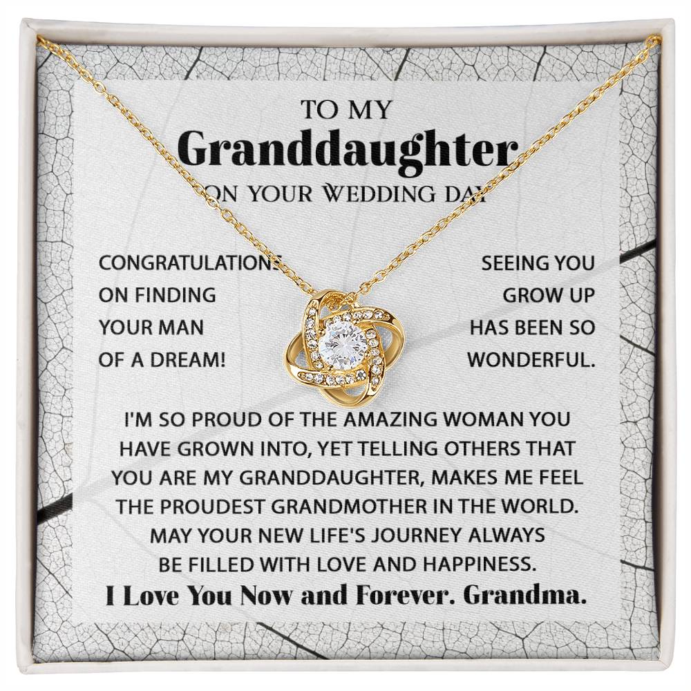 Granddaughters Wedding Day