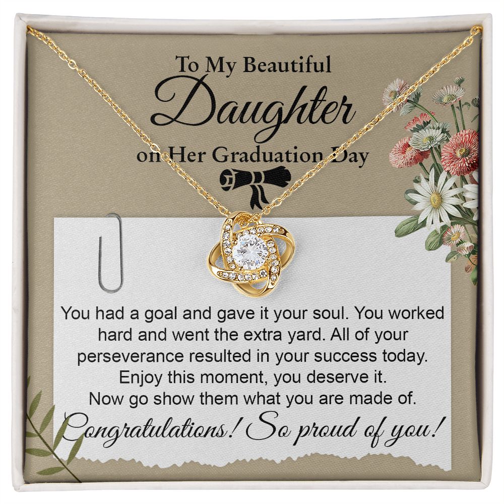 Graduation Day Daughter | Love Knot