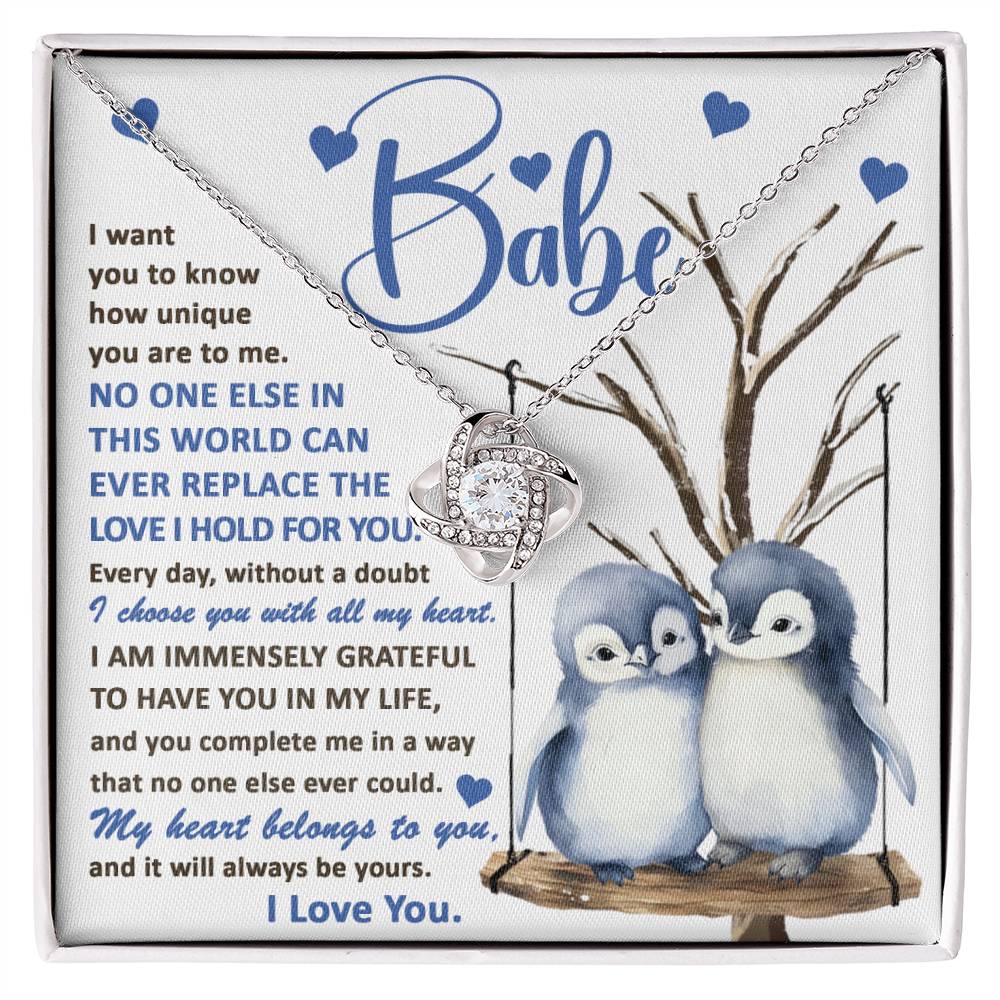 Babe Belong To You | Love Knot