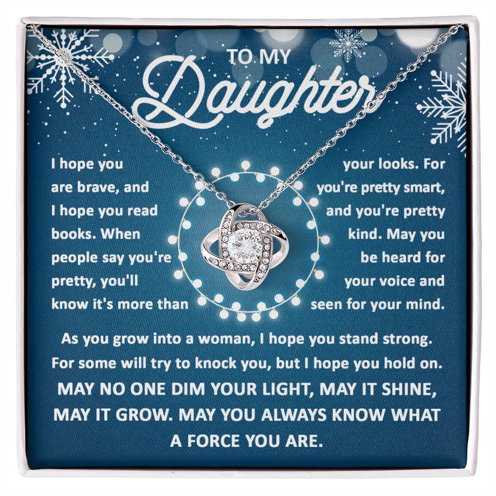 Daughter May You Know | Love Knot