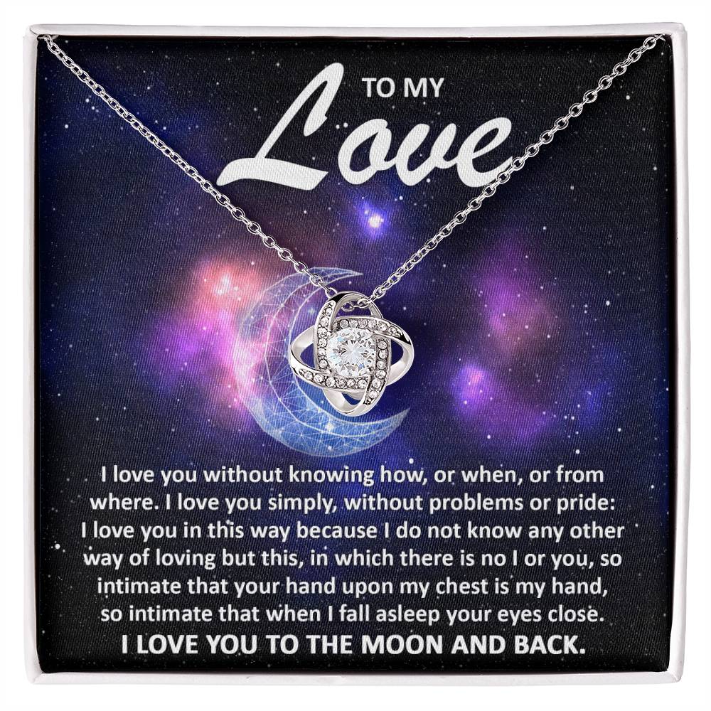 My Love I Love You | Love Knot