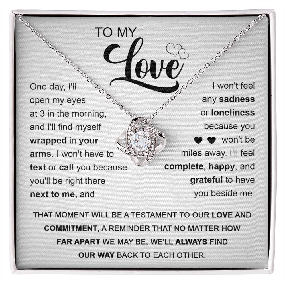 To My Love | Love Knot