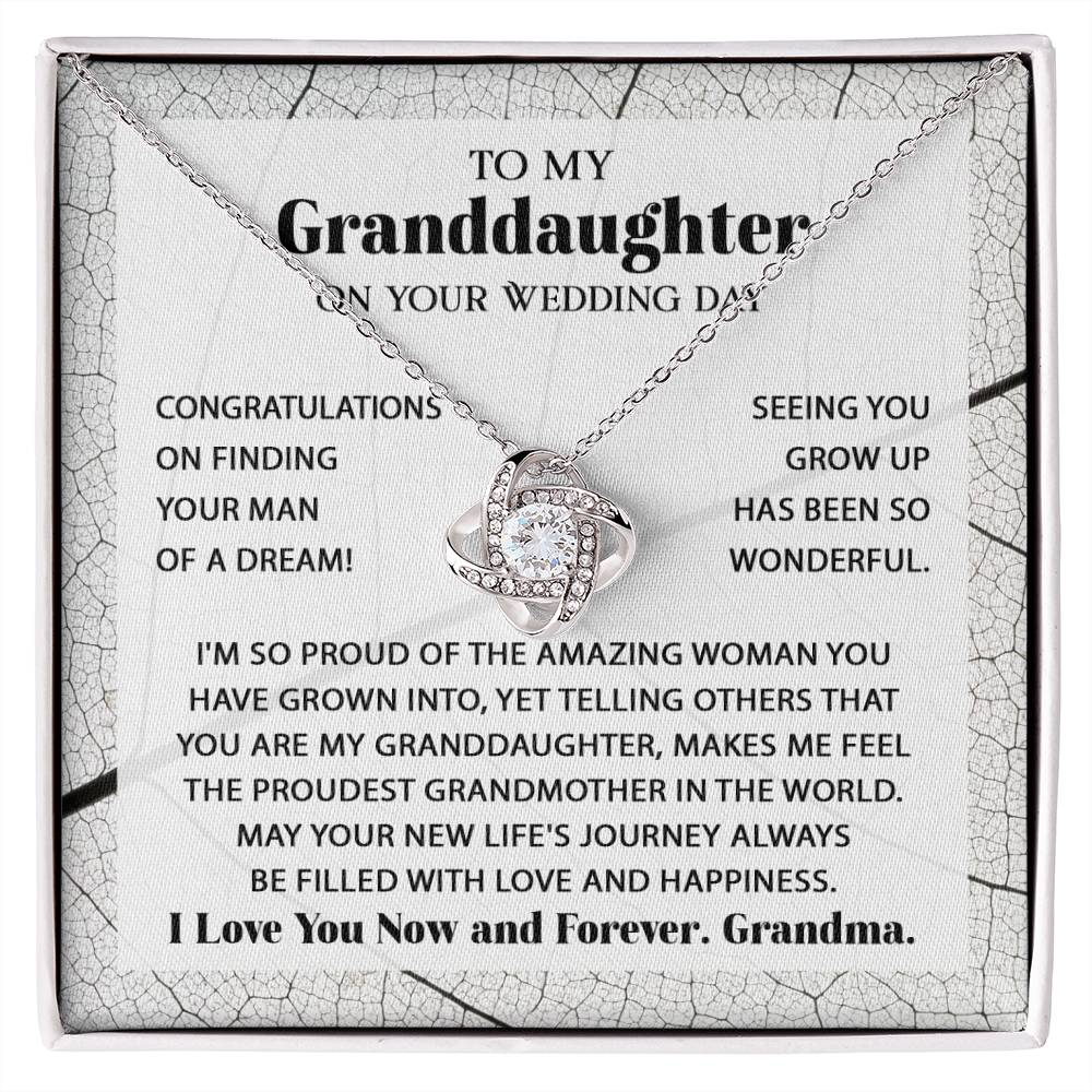 Granddaughters Wedding Day