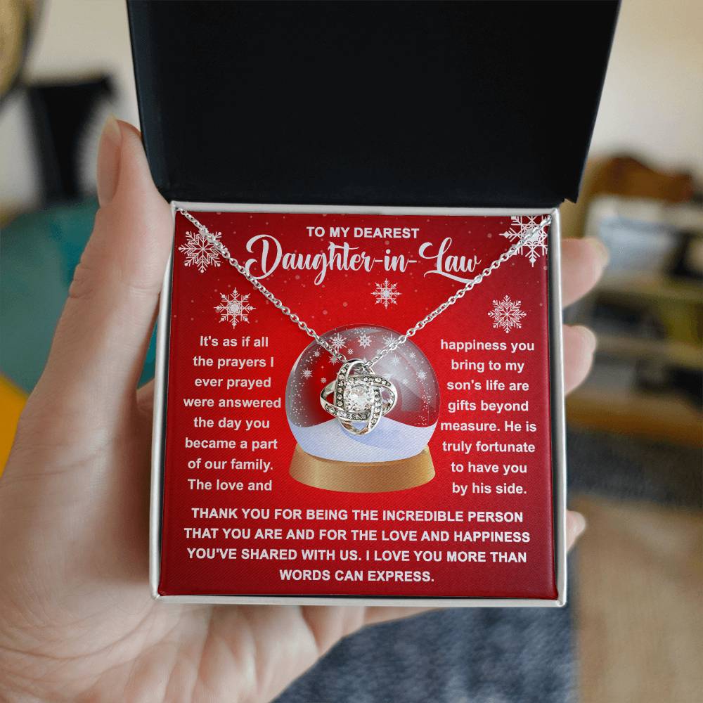 Daughter In Law Incredible Person | Love Knot
