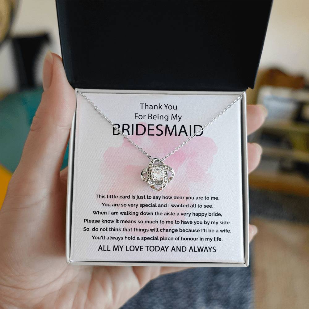 Bridesmaid Thank You