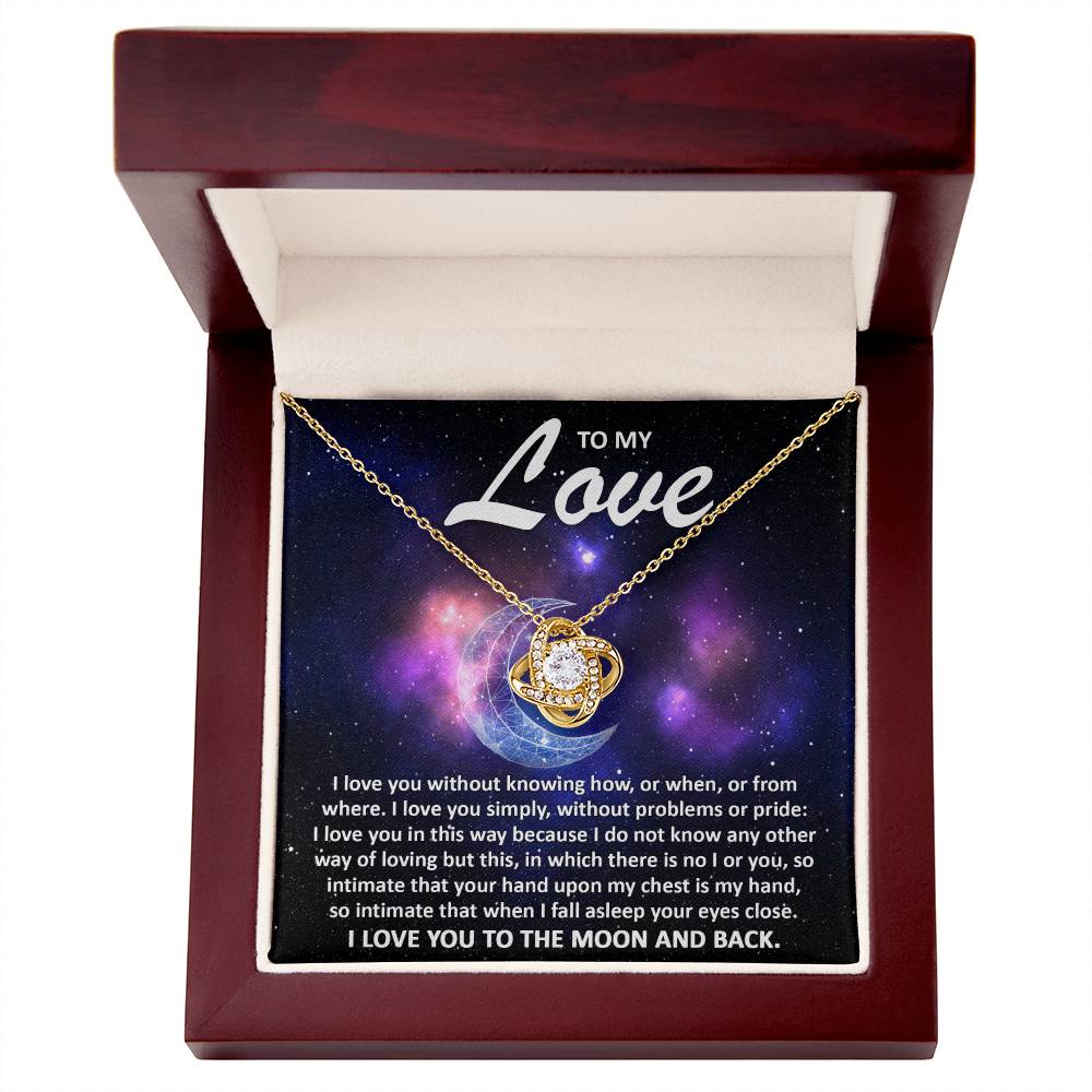 My Love I Love You | Love Knot