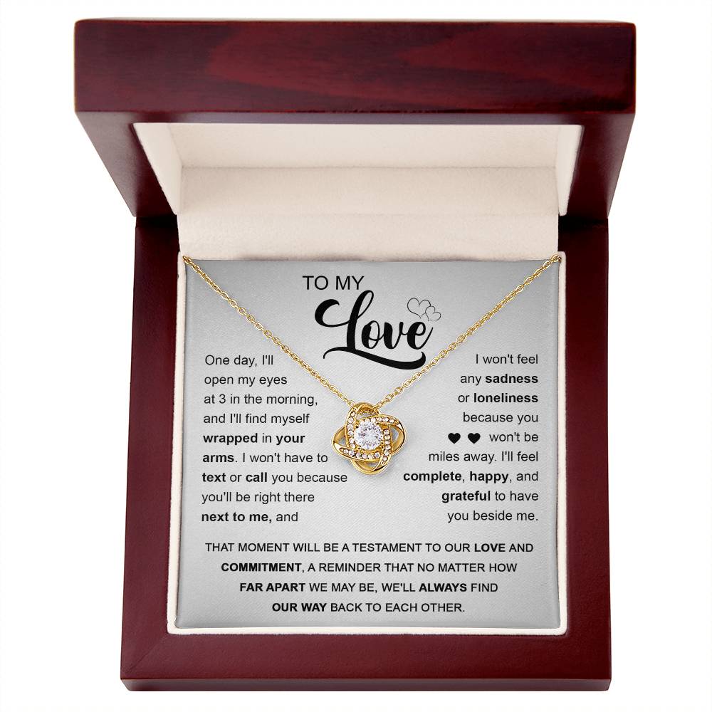 To My Love | Love Knot