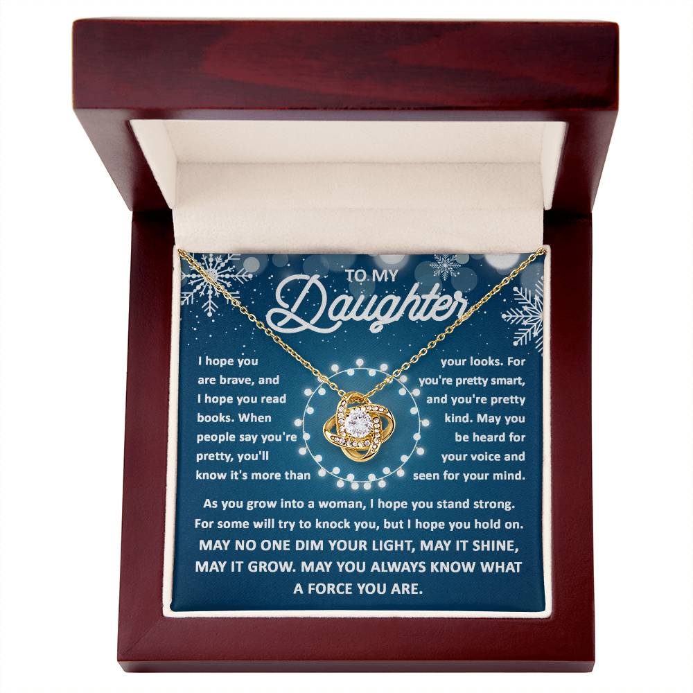 Daughter May You Know | Love Knot