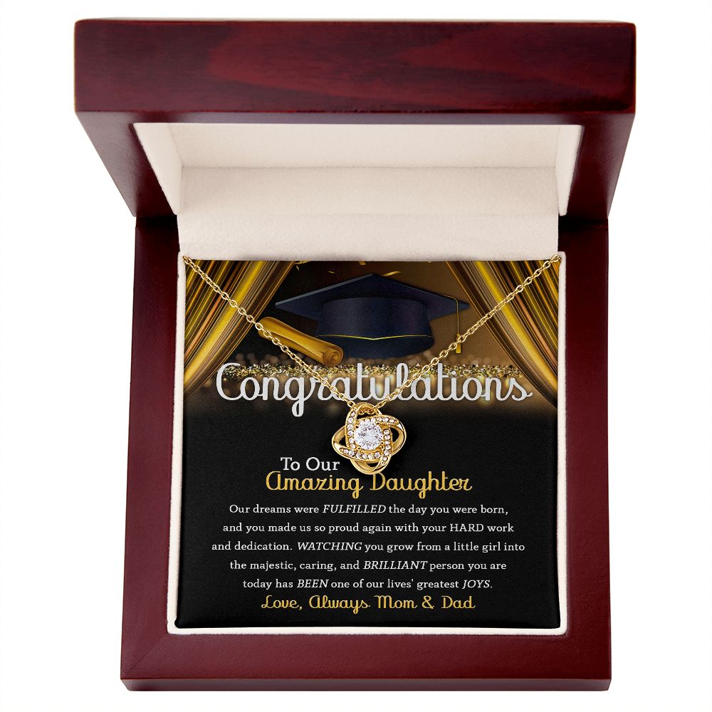 Amazing Daughter Graduate | Love Knot