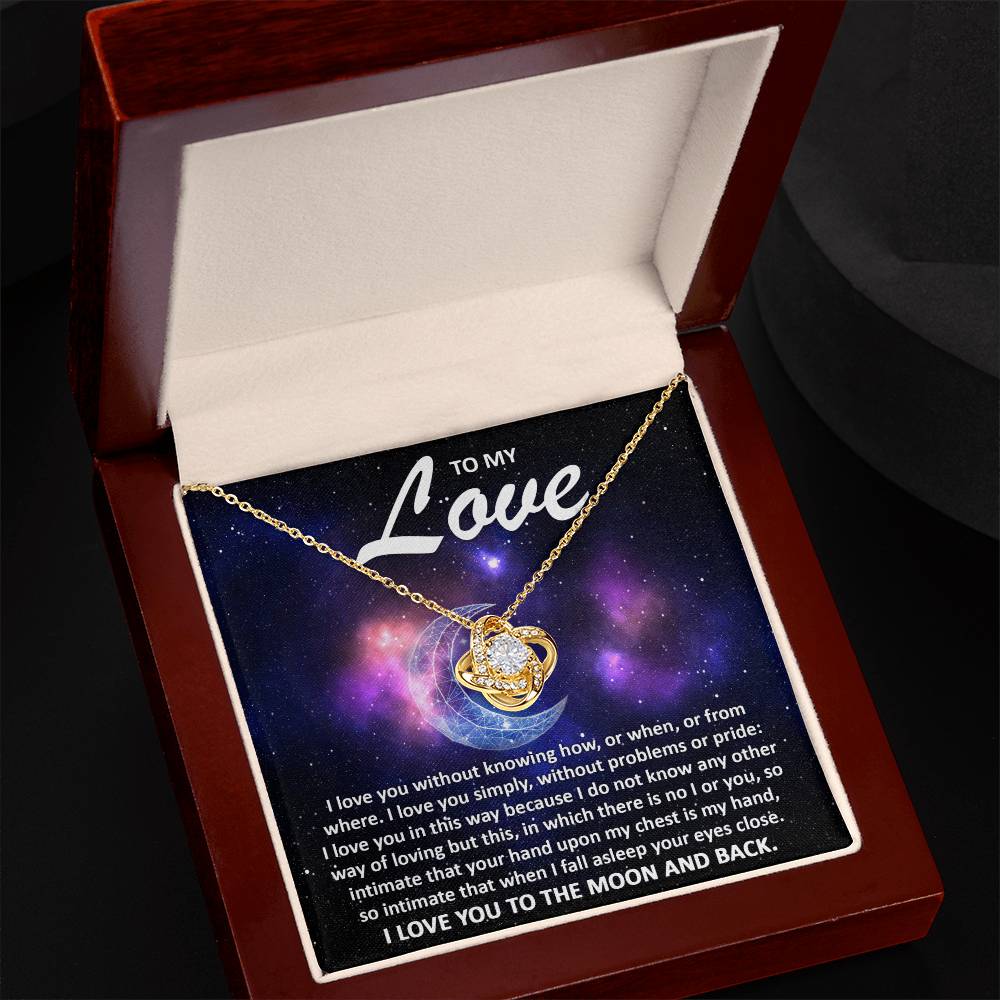My Love I Love You | Love Knot