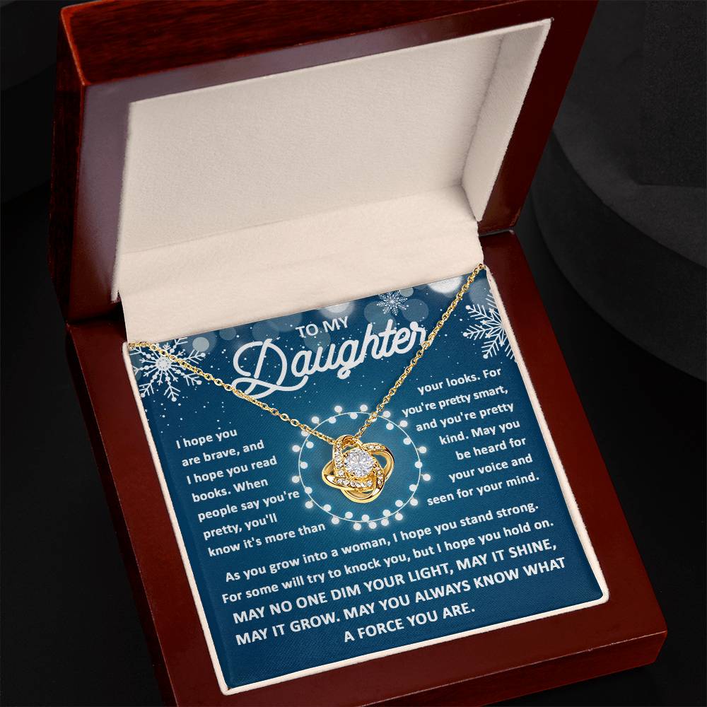Daughter May You Know | Love Knot