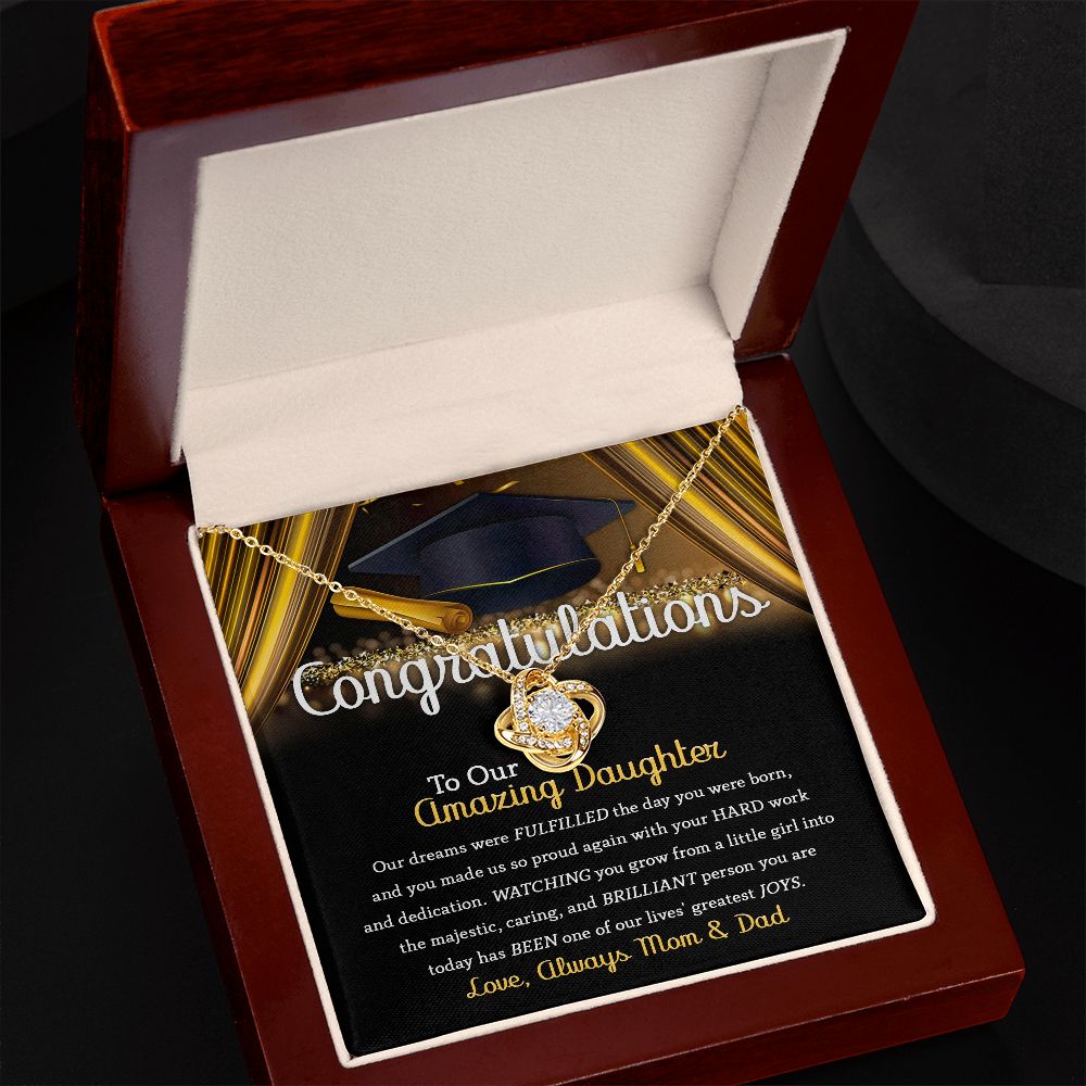 Amazing Daughter Graduate | Love Knot