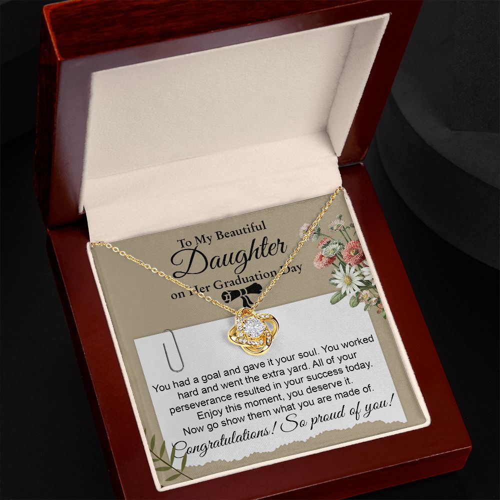 Graduation Day Daughter | Love Knot