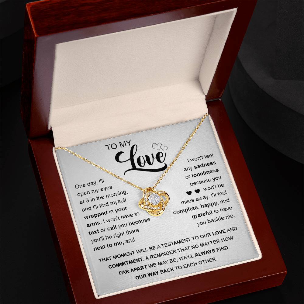 To My Love | Love Knot