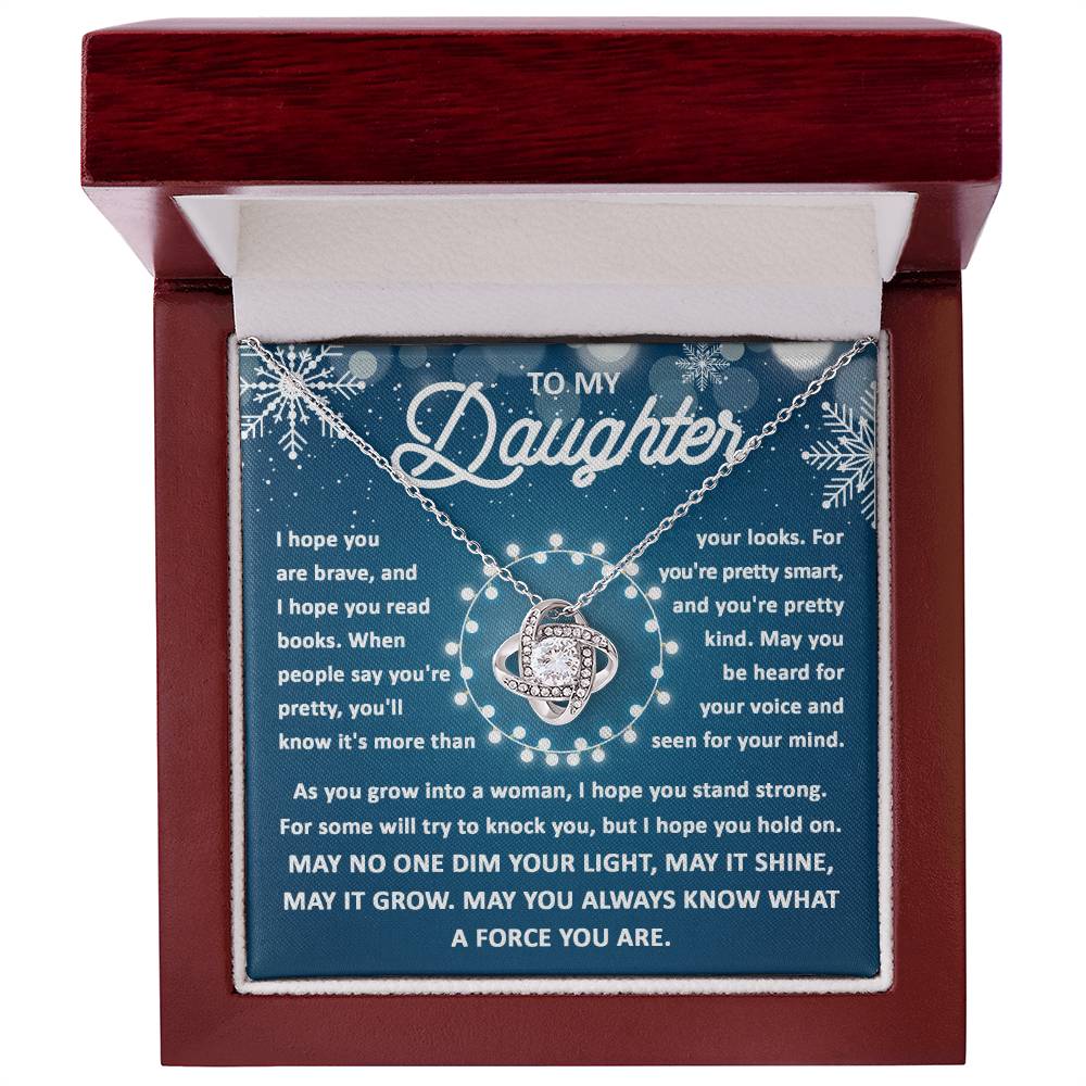 Daughter May You Know | Love Knot
