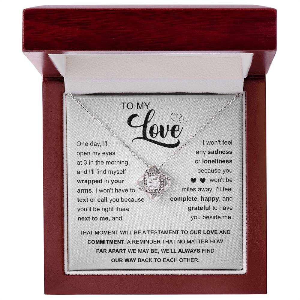 To My Love | Love Knot