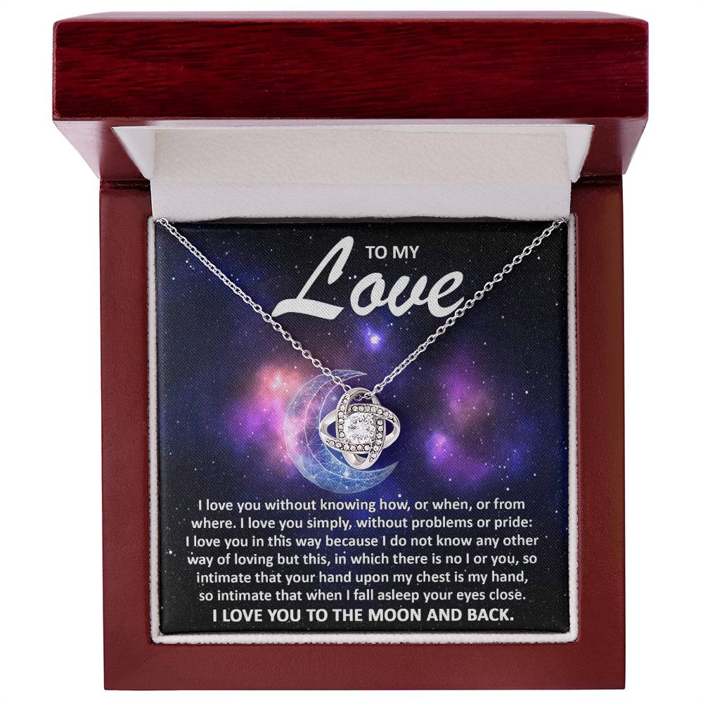 My Love I Love You | Love Knot