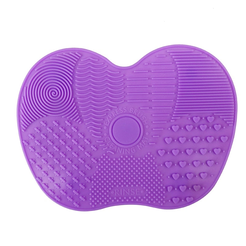 Makeup Brush Cleaner Pad Newest Silicone Brush Cleaner Cosmetic Make Up Washing Brush Gel Cleaning Mat Foundation Scrubbe Board