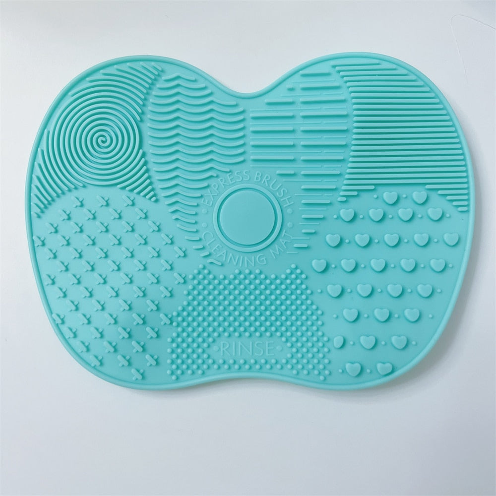Makeup Brush Cleaner Pad Newest Silicone Brush Cleaner Cosmetic Make Up Washing Brush Gel Cleaning Mat Foundation Scrubbe Board