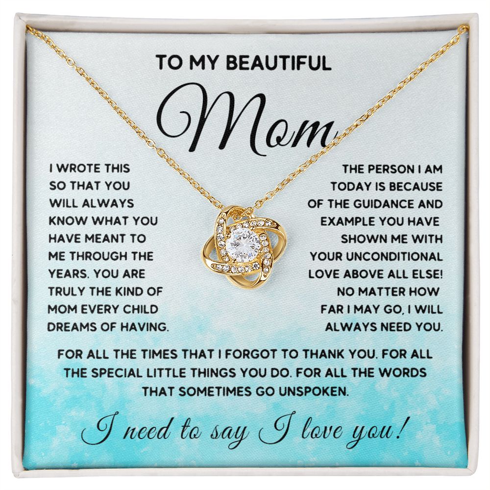 Beautiful Mom | Love Knot