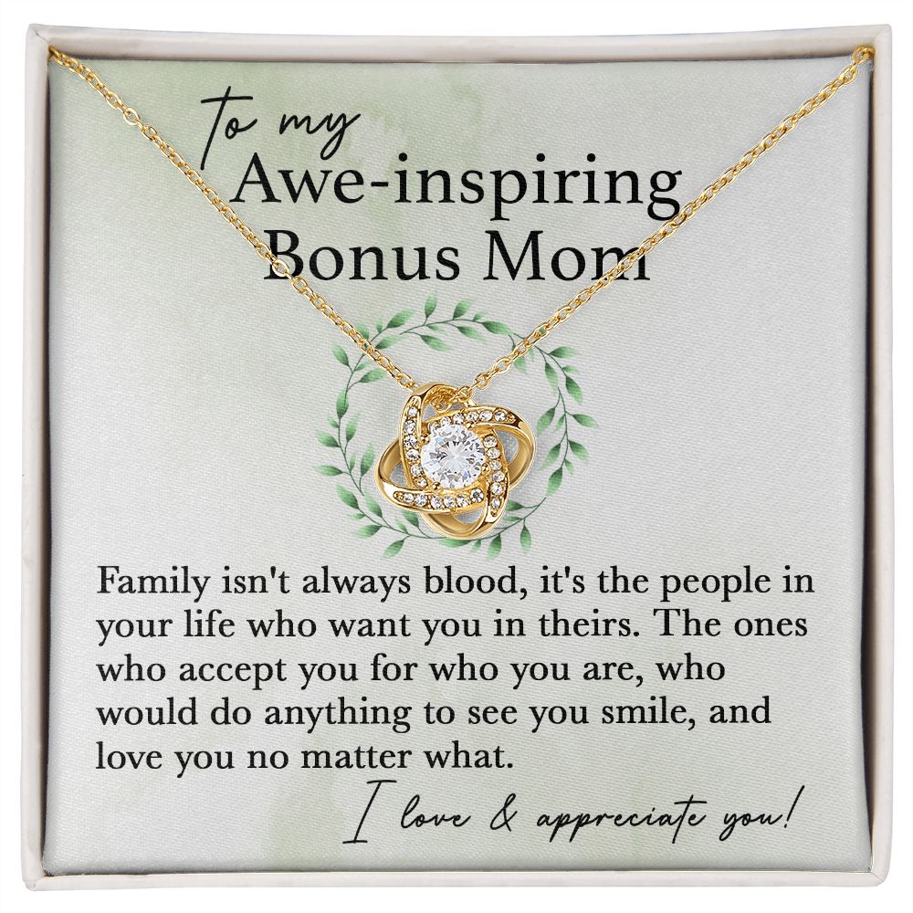 Awe-inspiring Bonus Mom | Love Knot