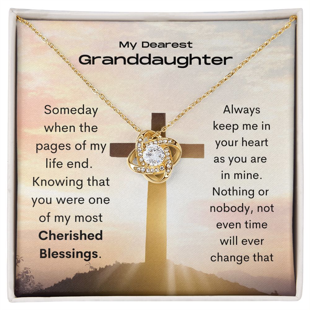 Granddaughter | Love Knot Necklace