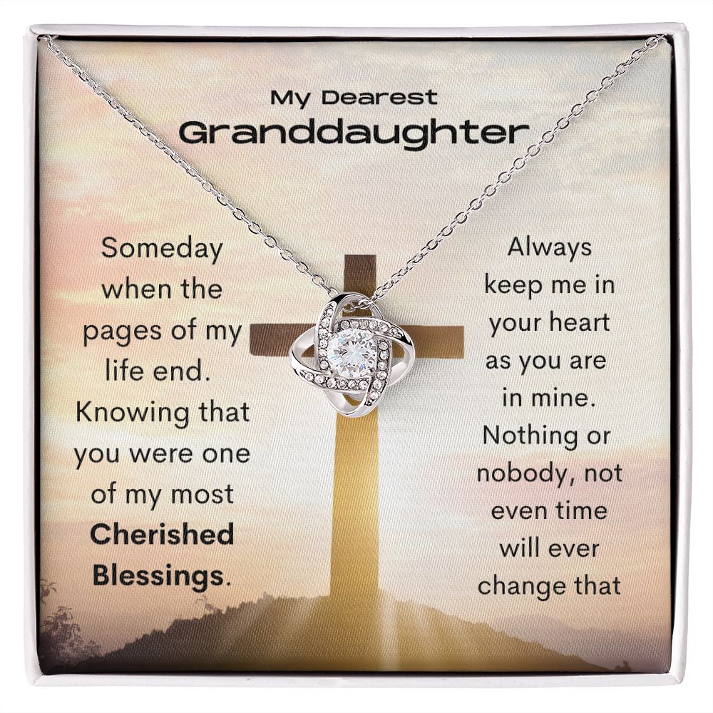 Granddaughter | Love Knot Necklace