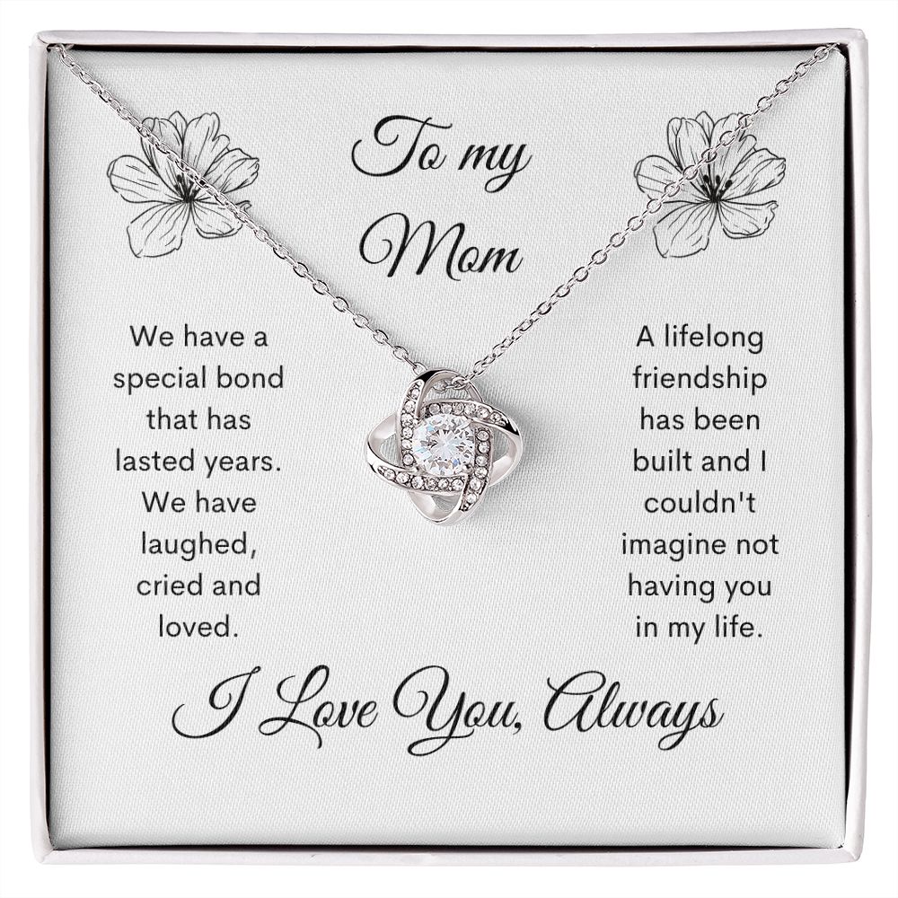 To My Mom | Love Knot Necklace