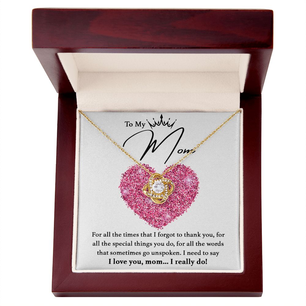 I Love You Mom | Love Knot
