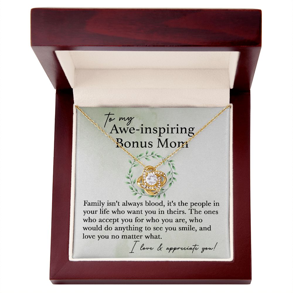 Awe-inspiring Bonus Mom | Love Knot
