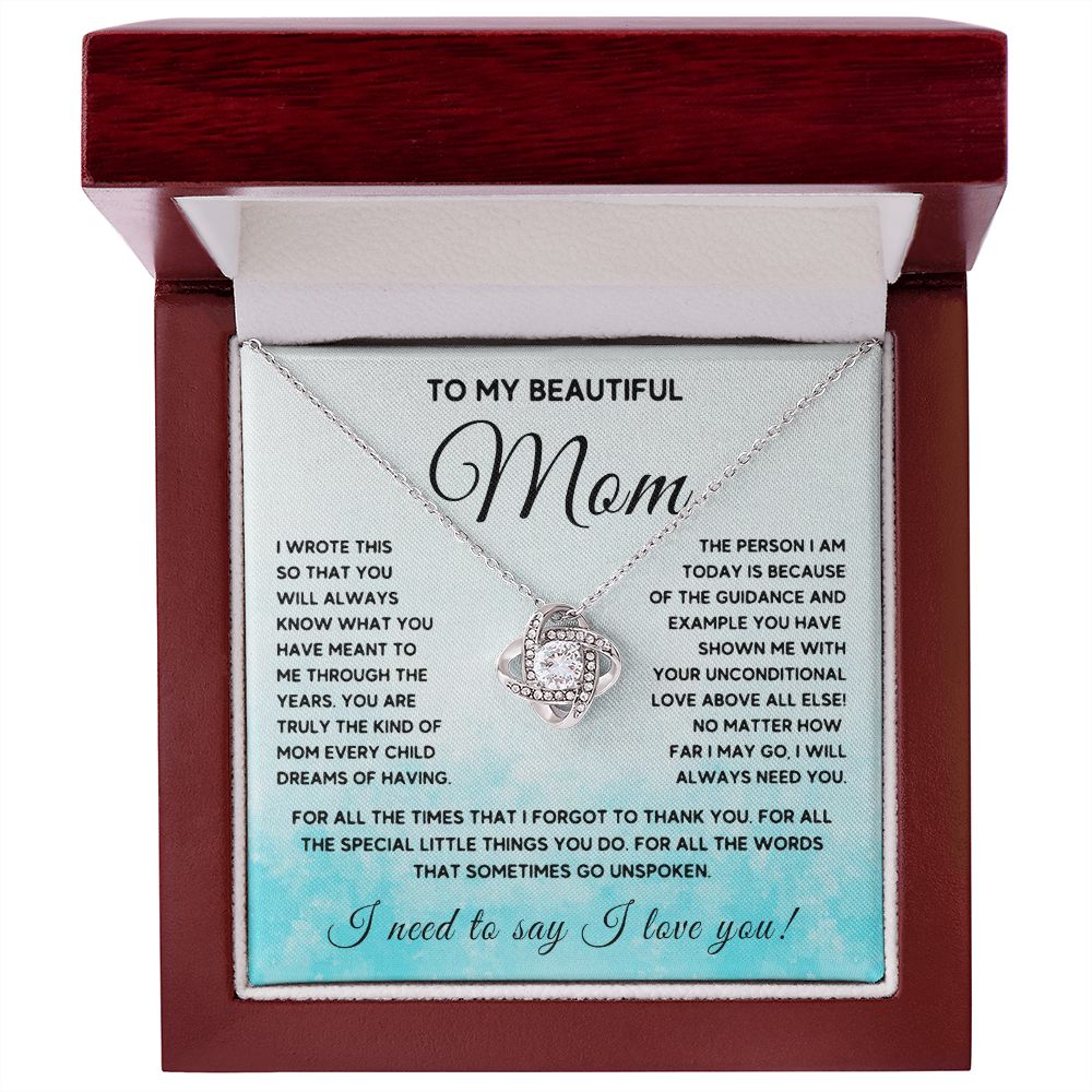 Beautiful Mom | Love Knot