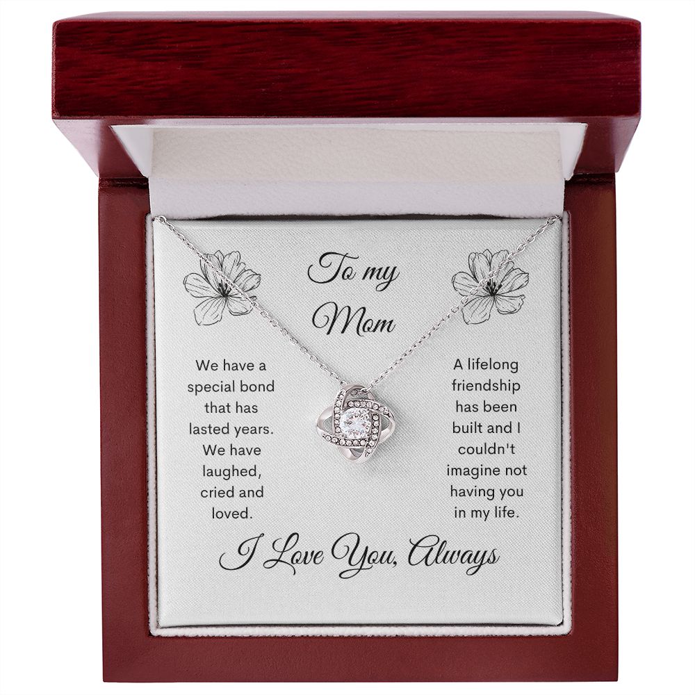 To My Mom | Love Knot Necklace