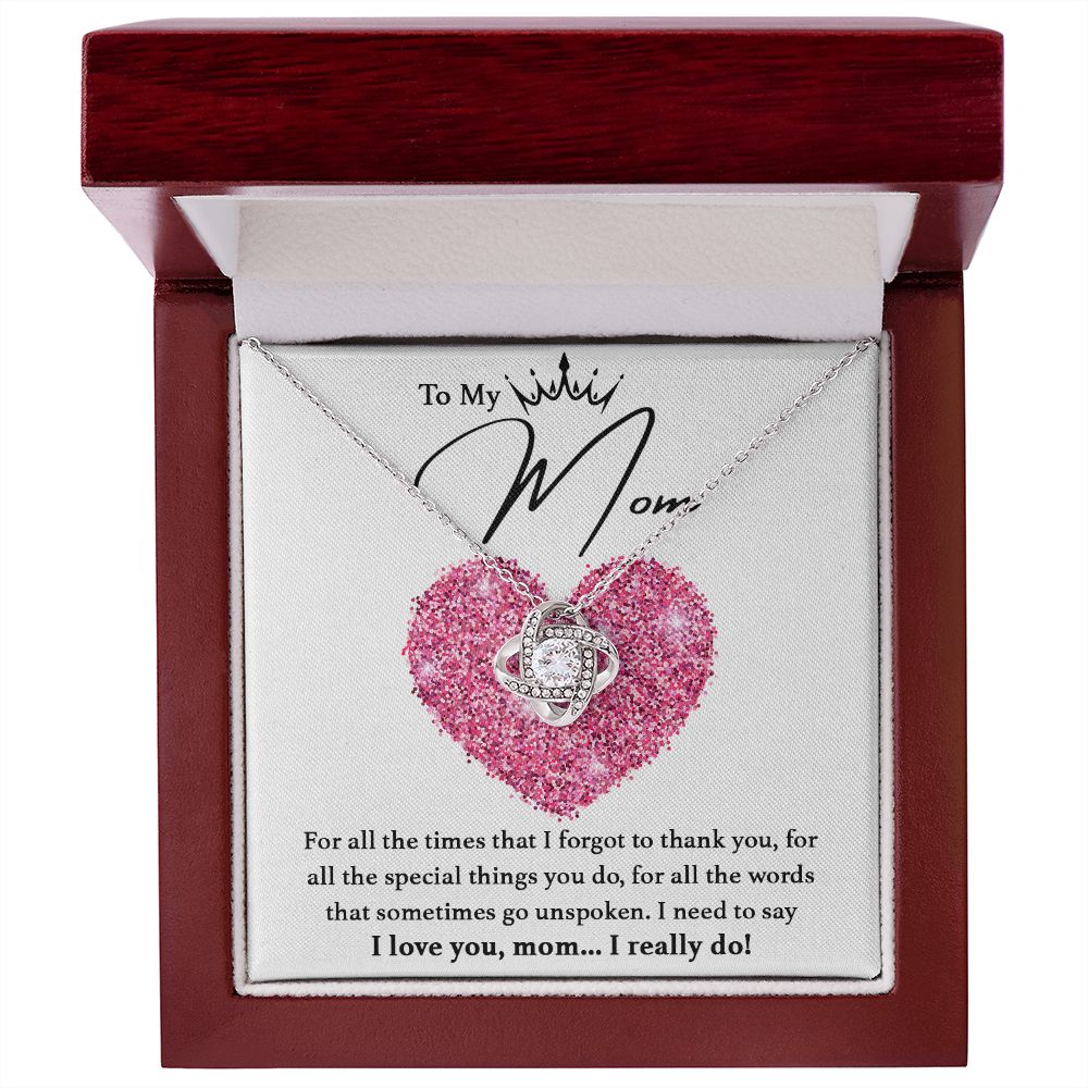 I Love You Mom | Love Knot