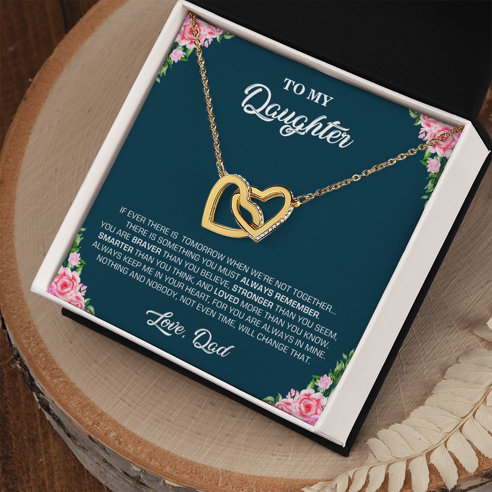 My Daughter | Always Remember - Interlocking Hearts