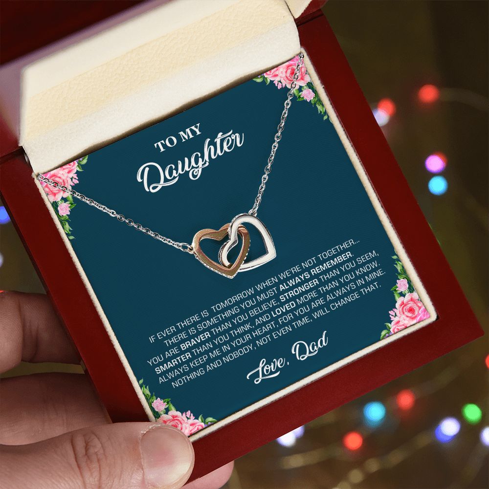 My Daughter | Always Remember - Interlocking Hearts