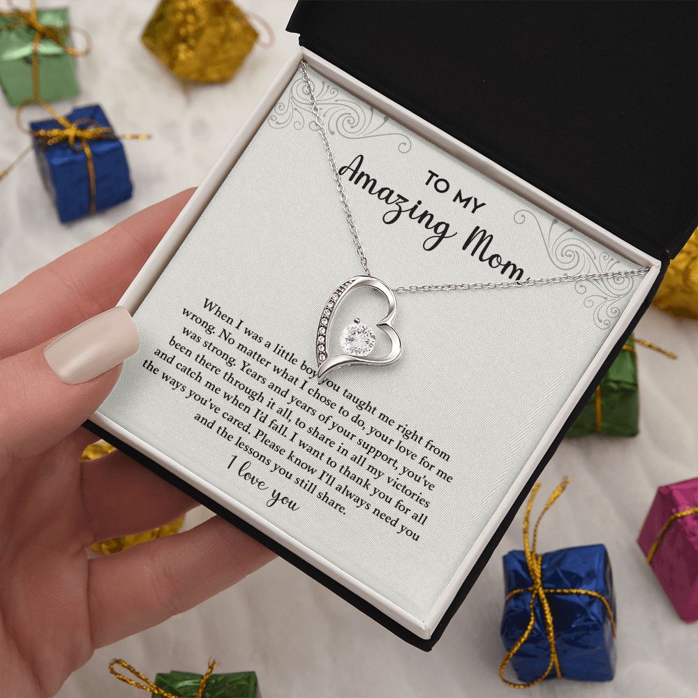 My Amazing Mom | Always Need You - Forever Love Necklace