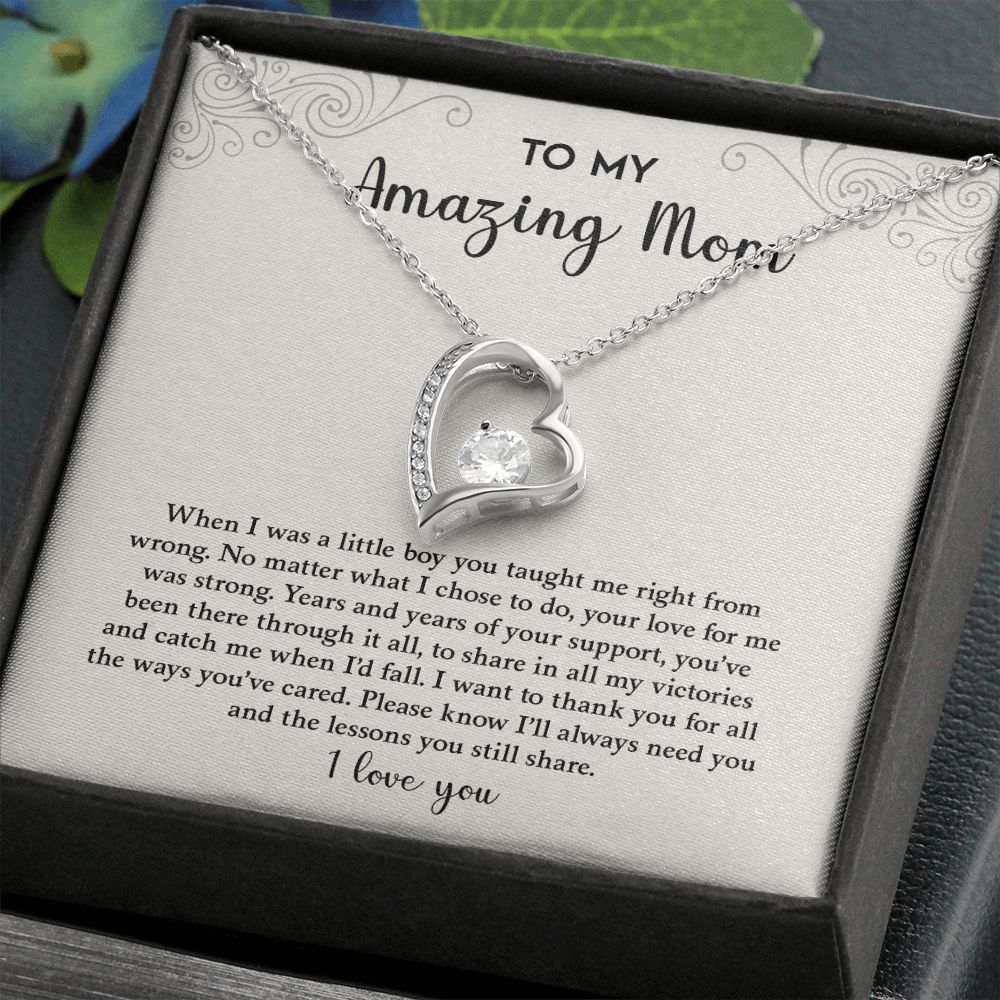 My Amazing Mom | Always Need You - Forever Love Necklace