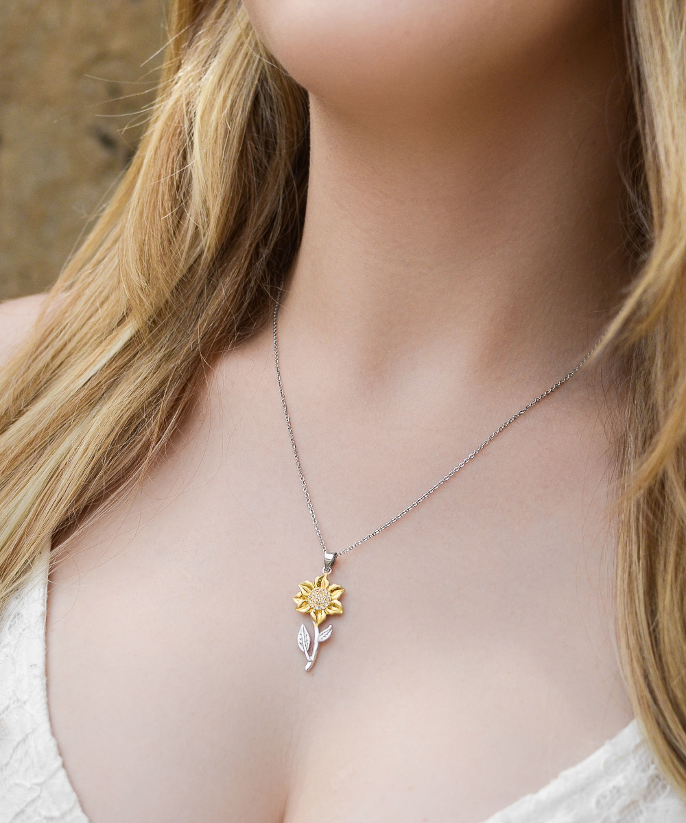 Sunflower Necklace