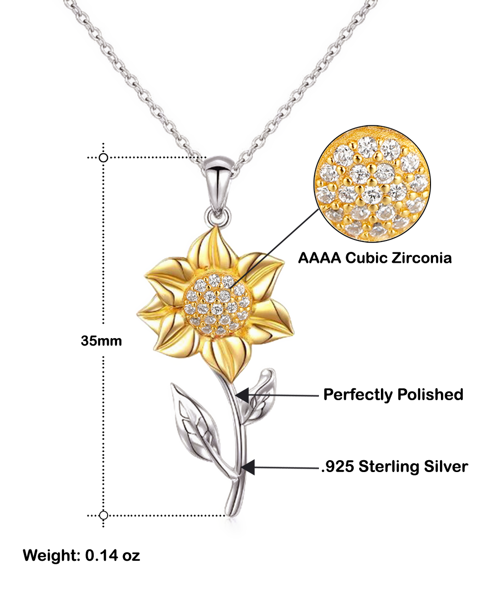 Sunflower Necklace