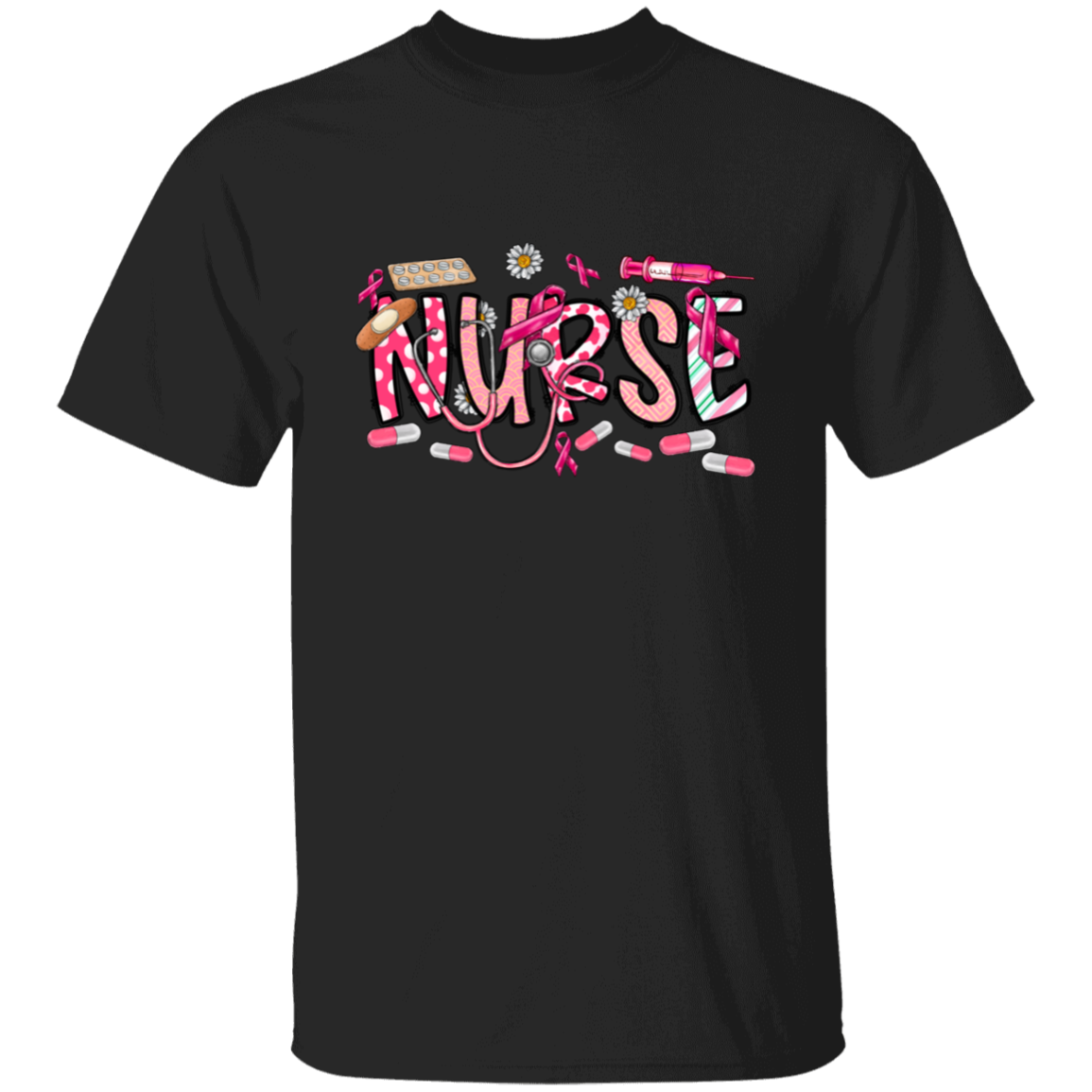 Nurse Breast Cancer T-Shirt