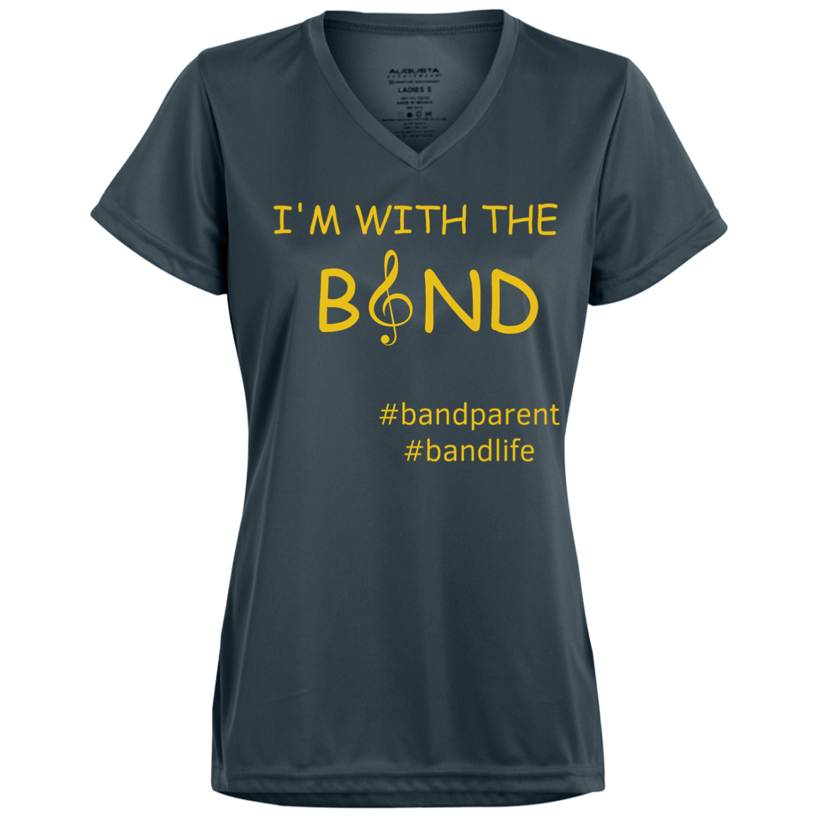 With The Band Woman's V-Neck Tee