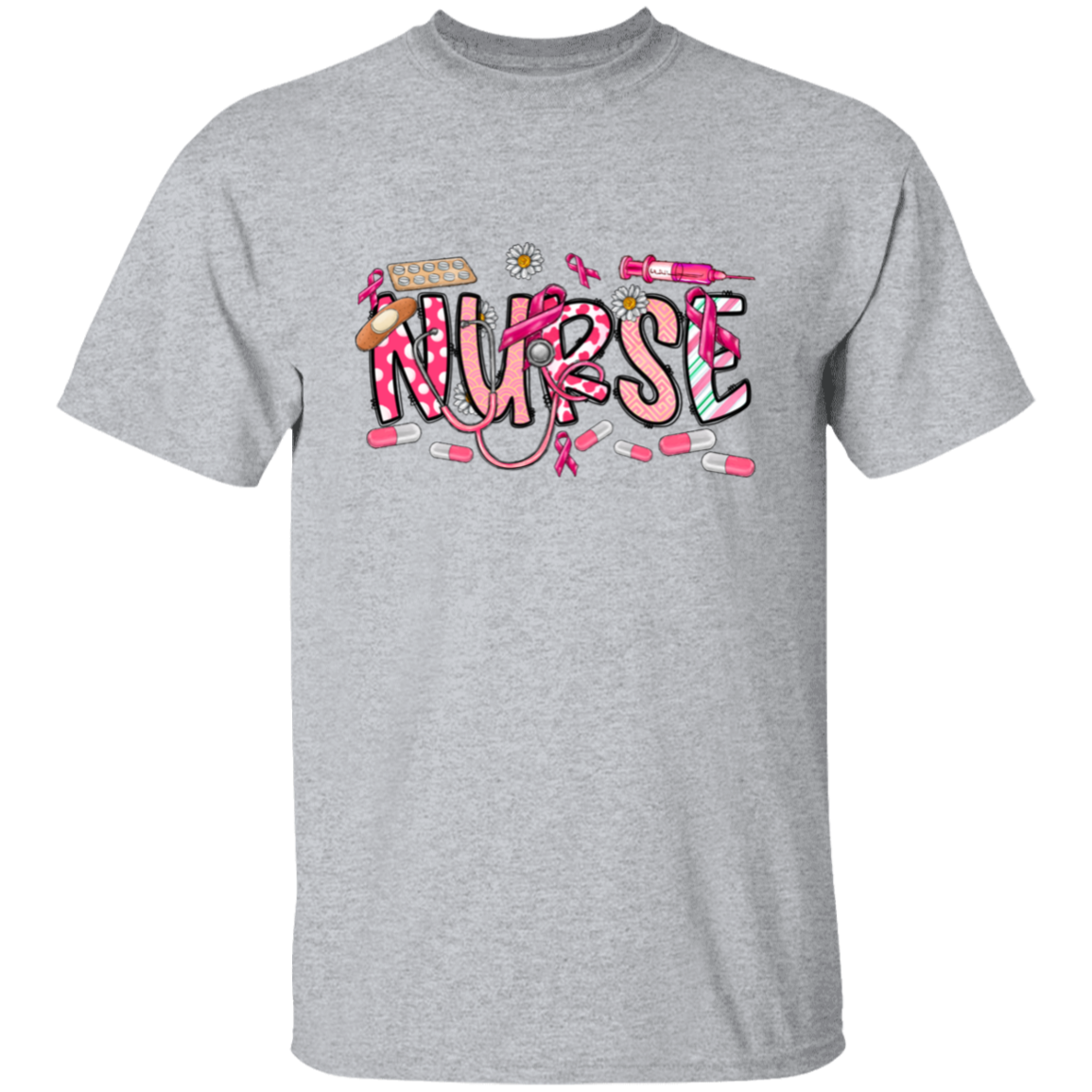 Nurse Breast Cancer T-Shirt